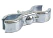Coupler for temporary fencing 