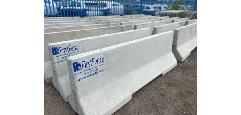 Lots of stock of Concrete Barriers