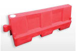 Red Evo Road Barriers 1.5m