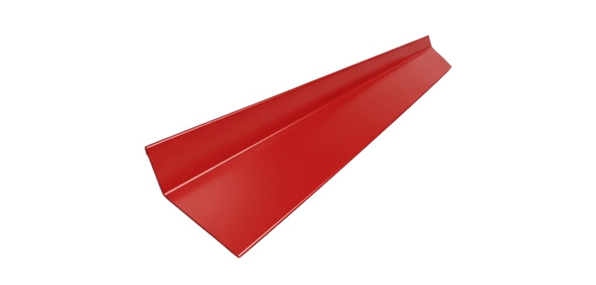 Red steel hoarding skirt