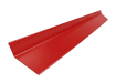 Red steel hoarding skirt