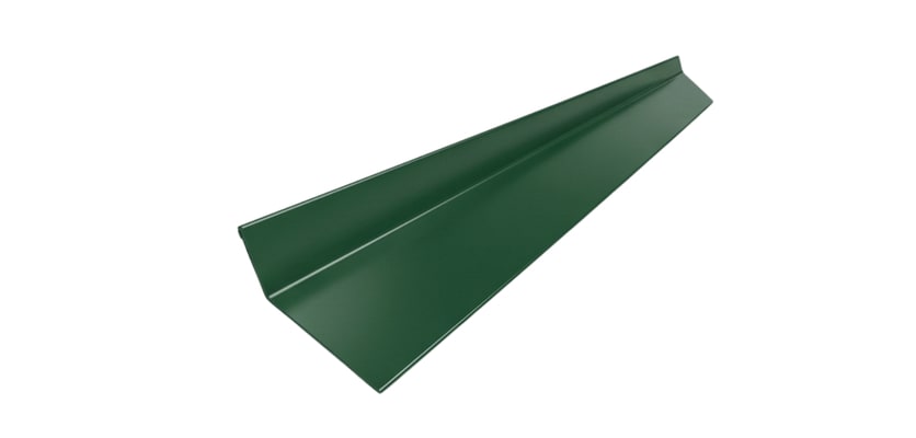 Green steel hoarding skirt