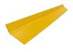 Yellow steel hoarding skirt