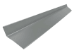 Grey steel hoarding skirt