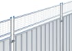 Hoarding Mesh Extension Panel Attached to Panel