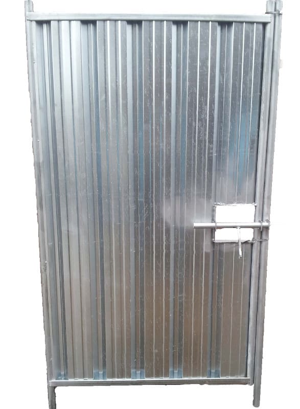 2.0m High Stand Alone Pedestrian Hoarding Gate