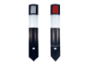 Two Wychwood Flexible Verge Posts With Red or White Reflectors 
