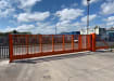 Automatic Sliding Gate - Orange Closed