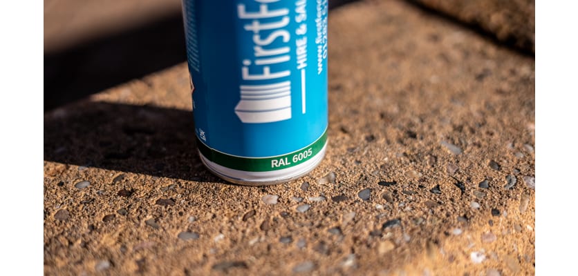 Green RAL 6005 Spray Can