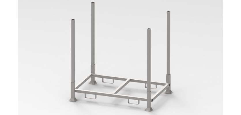 Stillage for Crowd Control Barriers