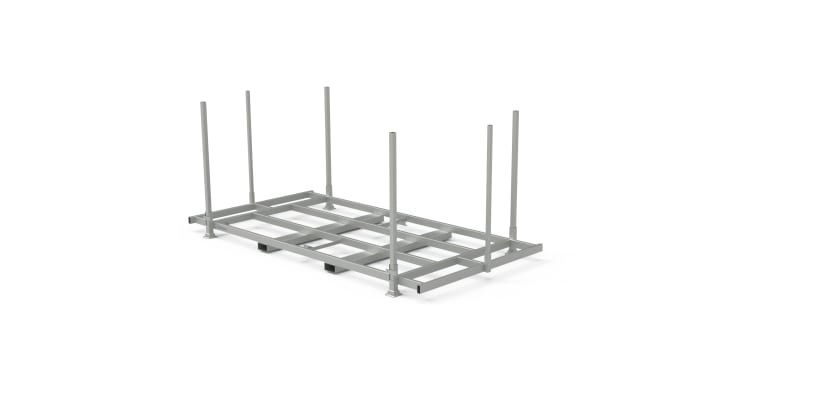 Steel Universal Temporary Fence Panel Stillage 