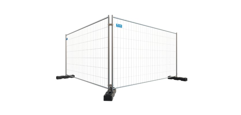 Standard Temporary Fencing 50 Panel Kit With Feet And Couplers