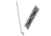 Stabilising Bar and Foot Combo for Fencing