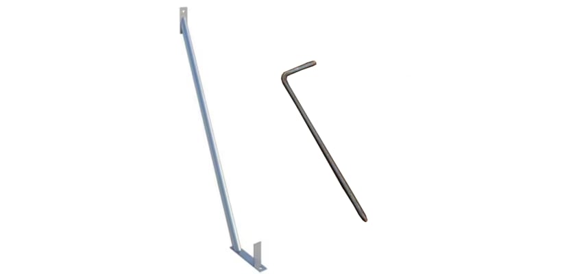 A Ground Pin and Stabilising Bar