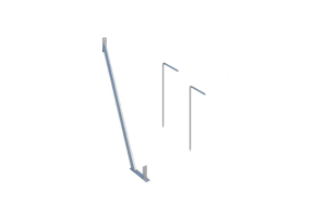 Stabilising Bar + 2x Ground Pin Combo