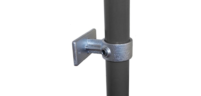 Wall mounted handrail bracket fixing for size 8 tube