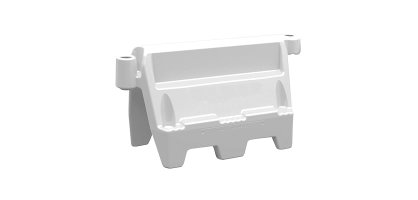 Roadbloc Barrier 1.0m White