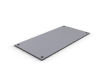 Durable plain steel road plates designed for construction and maintenance projects, showcasing a smooth, flat surface.