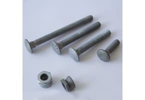 M10 Cup Head Nuts And Bolts | Railing Fixings