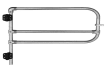 Self closing tube clamp gate 