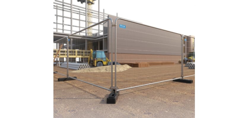 Heavy Duty Round Top Temporary Fencing Panel