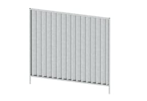2.4m High Steel Hoarding Panels