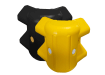 Black and yellow HDPE 90 degree external corners 