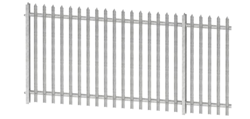Single Pointed Palisade 