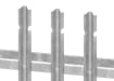Round and Notch Palisade