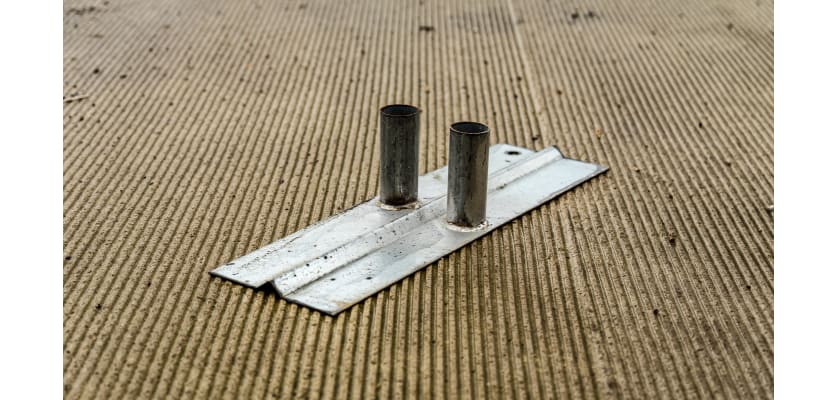 Metal Feet For Crowd Control Barriers