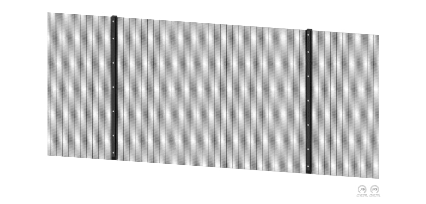 3.0m High 358 Security Fencing Kit for Maximum Protection