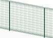 Full panel view of the green 0.9 metre high safe top mesh kit 