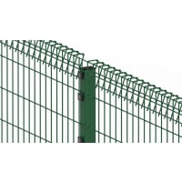 Close up of the green 1.2 metre high safe top mesh kit 