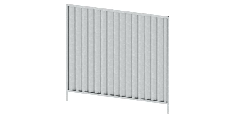 Used Steel Hoarding Panel 