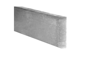 6 Inches Plain Concrete Gravel Boards