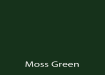 Moss green colour sample 