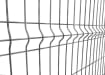 Galvanised finish V mesh panel 