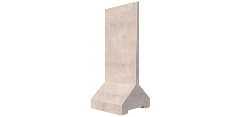 Free Standing Concrete Retaining Wall