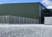 2.4m High GRP Non-Conductive Palisade Fencing Kit