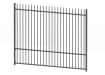 A Grey EnviroRail Vertical Bar Railing Kit  - 2.0m high