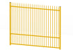 A Yellow EnviroRail Vertical Bar Railing Kit  - 2.0m high