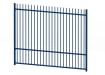 A Blue EnviroRail Vertical Bar Railing Kit  - 2.0m high