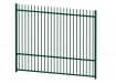 A Green EnviroRail Vertical Bar Railing Kit  - 2.0m high