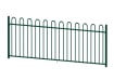 A 1.0m High EnviroRail Bow Top Railing Kit in Green