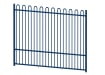A Bay of 2.0m High EnviroRail Railings - Blue Finish