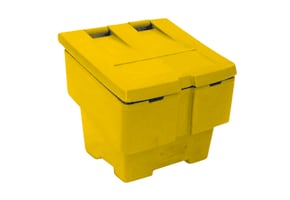 50kg Yellow Grit Bin/Storage Bin
