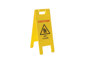 A-Frame Sign - Yellow - Caution Wet Floor Pack of 10