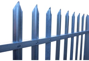 1.8m High Combi Security Palisade Fencing Kit - LPS1175 A1 Rated (SR1) 