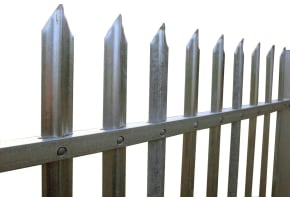 2.0m High Combi Security Palisade Fencing Kit - LPS1175 A1 Rated (SR1)