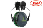Sonis1 Helmet Mounted Ear Defenders - Dark Grey & Green - Pack of 10